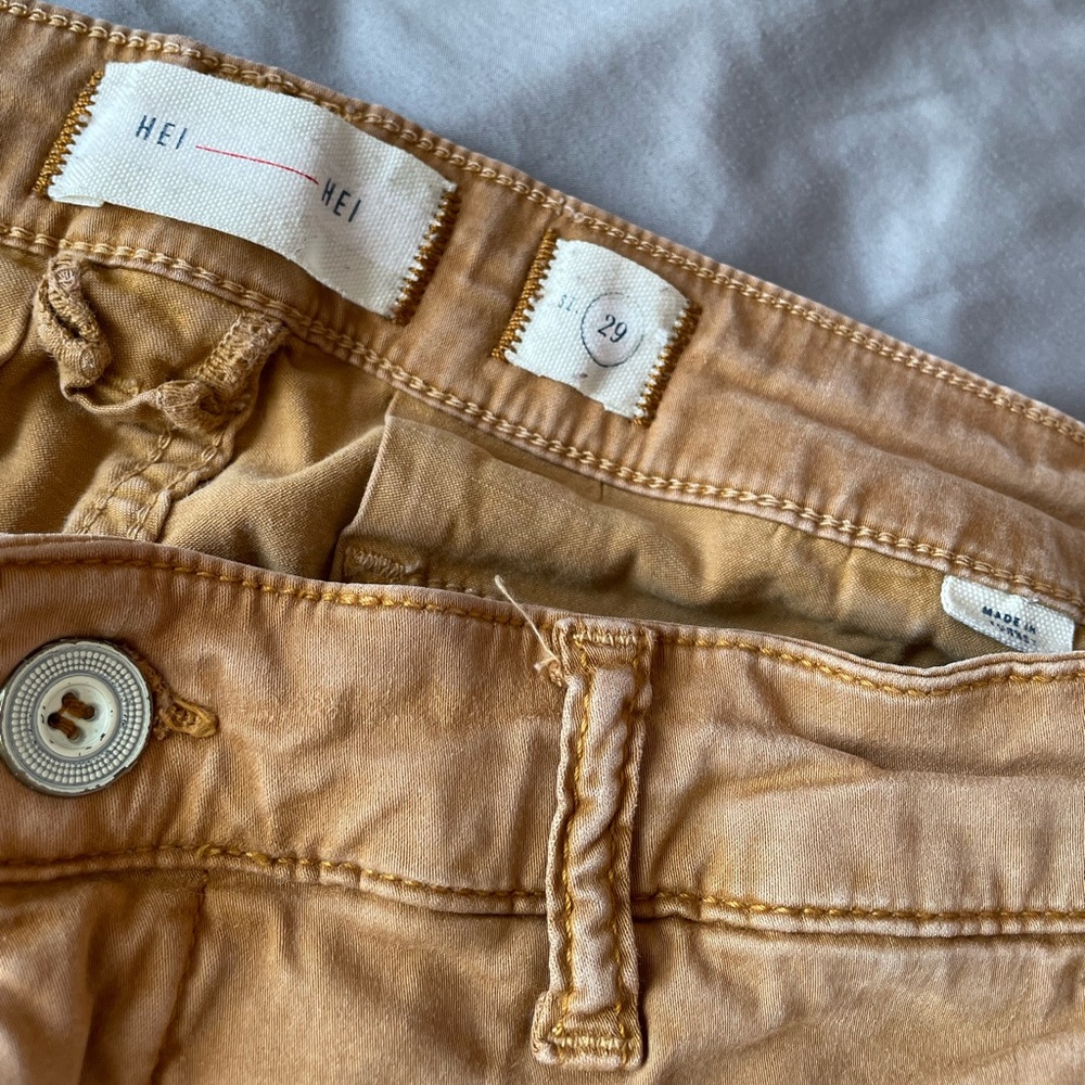 Hei rust khaki pant with stretch (Size 29)